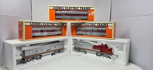 Lionel 6-18130 O Gauge Santa Fe F3 AB Diesel Locomotives #2343/2343C W/ Cars LN - Picture 1 of 24