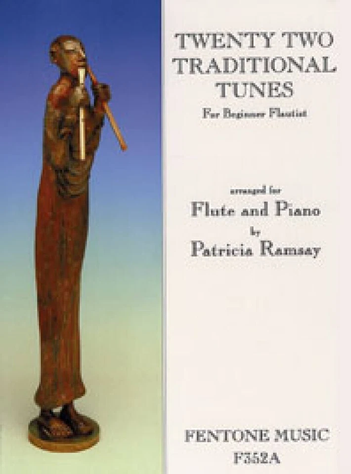 Twenty Two Traditional Tunes for Flute & Piano Vol 1 (F352A-401) **Clearance** - Image 1 of 1