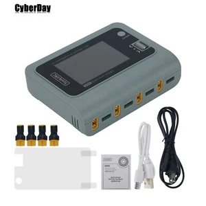 ToolkitRC Q4AC XT60 Output FPV Charger 1-4S 4CH AC100W/DC50Wx4 RC Drone Charger - Picture 1 of 7