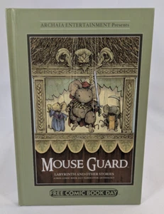 Mouse Guard Labyrinth & Other Stories FCBD 2012 HC (Archaia, 2012) - Firmado - Imagen 1 de 7