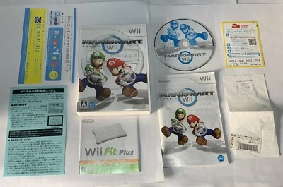 Mario Kart Wii Nintendo Wii NTSC-J Complete w/ Manuals & Original Receipt Japan - Image 1 of 4