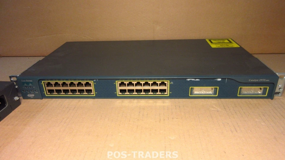 Cisco WS-C2950G-24-EI Catalyst 2950G 24-Port 10/100 Rackmount Ethernet Switch - Bild 1 von 1