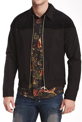 Chaqueta PRPS Goods & Co. Barracuda Hasta la Cintura Negra Algodón Talla XL Foto 1 de 4