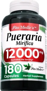 PUERARIA MIRIFICA PILLS 12,000mg .DIETARY SUPPLEMENT ORGANIC CAPSULES 180 CAPS - Picture 1 of 17