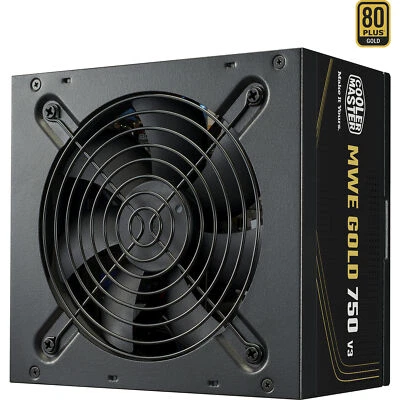 Cooler Master MWE 750 V3 Black, PC-Netzteil, schwarz - Bild 1 von 4