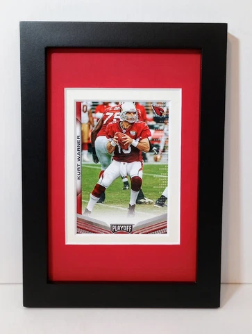 Kurt Warner Arizona Cardinals Display Custom Framed NFL Football Card Plaque Cover