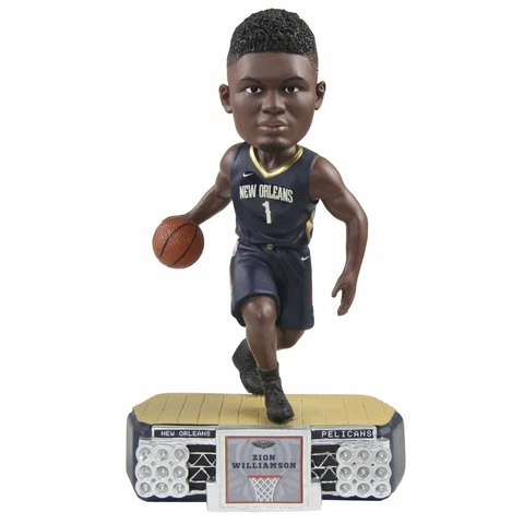 Zion Williamson New Orleans Pelicans Stadium Lights Bobblehead NBA Cover