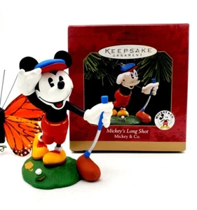 HALLMARK Mickey's Longshot Golf Ornament - Mickey & Company, Boxed - Picture 1 of 11