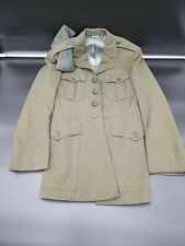 US Military Army Green Coat Dress Blazer Uniform Size 35 R Men’s Vintage