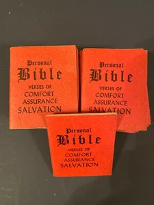 25 Versículos Bíblicos Personales de Consolación Aseguramiento Salvación - Imagen 1 de 1