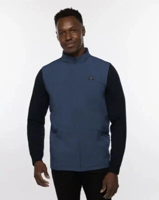 NWT Travis Mathew TOP OF THE LINE golf vest MED navy blue travismathew BRAND NEW