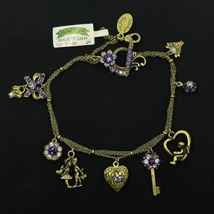 Bracelet beautiful Michal Negrin Crystals Miniatures Made in Israel - Picture 1 of 11