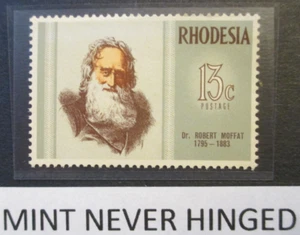 Rhodesia Stamps - Famous Rhodesian (6th Issue) Issued: 14 February 1972 ~ MNH - Picture 1 of 2