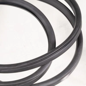 1975 1993 Dodge truck  rear glass weatherstrip seal gasket with trim groove - Picture 1 of 3