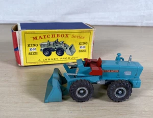 MATCHBOX K-10 AVERLING-BARFORD TRACTOR-SHOVEL IN BOX (#2) - Picture 1 of 10