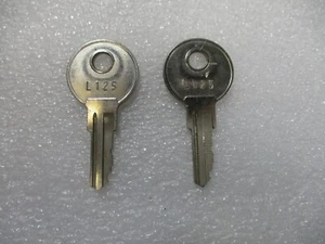 Replacement Key L125 One Pair Two Keys - Picture 1 of 4