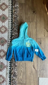 NWT Disney World Zip Hoodie Kids XXS Blue Ombré - Picture 1 of 4