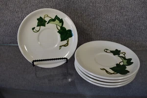 VTG Lot of 5 California Ivy PoppyTrail by Metlox Saucers - Picture 1 of 3