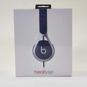 New Beats EP Wired On-Ear Headphones Matte Blue ML9D2LL/A - Zdjęcie 1 z 6