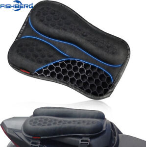Foldable Motorcycle Seat Cushion High Elasticity Gel 3D Honeycomb Comfortable