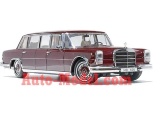 1:18 Kengfai Mercedes Benz 600 Pullman Pearl Jujube Red - Picture 1 of 1