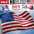 USA U.S. US Flag 3x5 FT US American Flag Polyester Stripes Stars Brass Grommets