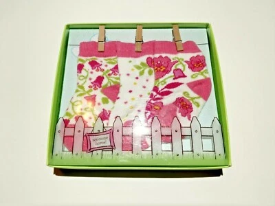 Nuevo con etiquetas Calcetines Vera Bradley Lilli Bell Bebé 3 Pares *Lindos* Foto 1 de 2