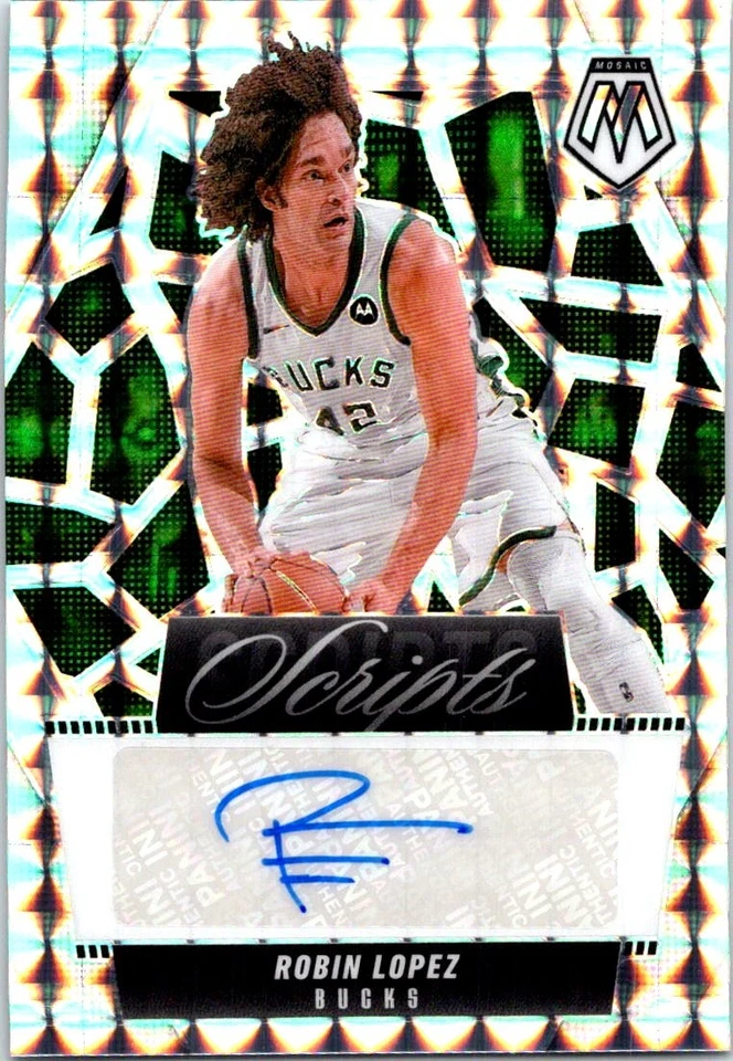 2024-25 Panini Mosaic #MS-LOP Robin Lopez Scripts Foto 1 de 2