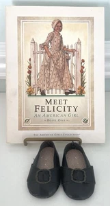 Pleasant Co - 90's Felicity - Black Buckle Meet Shoes - 1st Ed Meet Felicity Book - Bild 1 von 8