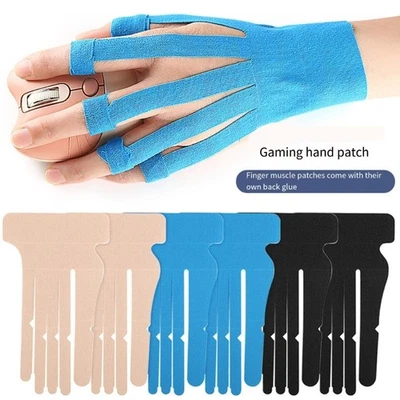 Elastic Hand Wrist Support Bandage Hand Muscle Tape for Gamers Office Workers - Image 1 of 4