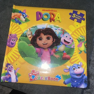 Nickelodeon My First Puzzle Book Dora The Explorer Includes 5 Puzzles Brand New - Image 1 of 2