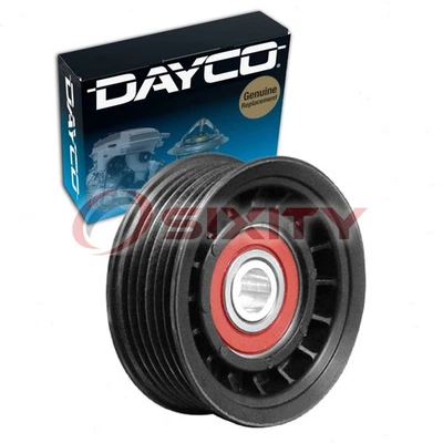 Dayco Drive Belt Idler Pulley for 2001 Isuzu VehiCROSS Engine Bearing dk - Image 1 of 4