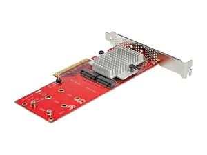 StarTech.com PEX8M2E2 x8 Dual M.2 PCIe SSD Adapter - PCIe 3.0 - PCI Express M.2 - Picture 1 of 5