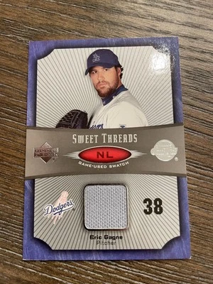 Upper Deck Sweet Spot 2005 #ST-EG Eric Gagne Sweet Threads Foto 1 de 2