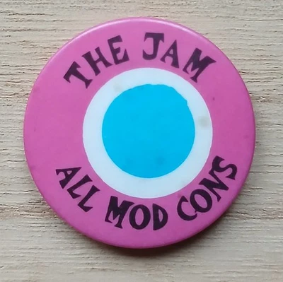 The Jam 32mm Pin Badge All Mod Cons Paul Weller Mod - Image 1 of 2