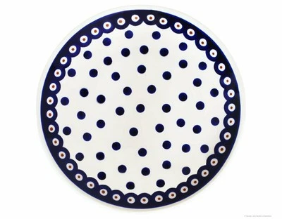 Bunzlauer Keramik Teller Ø19,5 cm flacher Frühstücksteller Essteller Dekor 46 - Bild 1 von 2