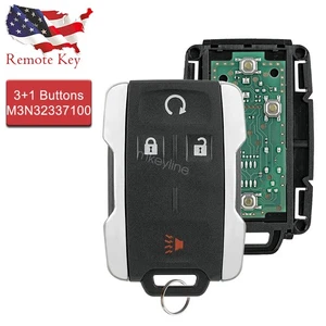 For 2014 2015 2016 2017 2018 Chevrolet Silverado Keyless Entry Remote Key Fob - Picture 1 of 7