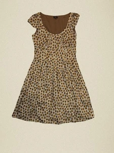 Authentic Tocca Flutter Sleeve Dress SZ 2 - Picture 1 of 4