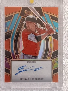 2024 Panini Select Gunnar Henderson Auto #SS-GH Tie-Dye Prizm /25 Orioles - Bild 1 von 2