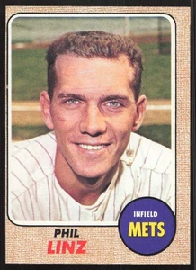 1968 Topps #594 Phil Linz New York Mets EX-EXMINT NO RESERVE! - Picture 1 of 2