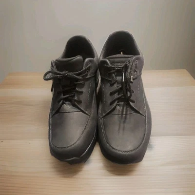 Dunham Para Hombre Midland Antideslizantes Con Cordones Oxford Tenis de Trabajo Negras Talla 16 Cuero Foto 1 de 4