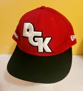 DGK Dirty Ghetto Kids New Era Kayo Hat Baseball Cap Size 7 1/4 Free Shipping - Picture 1 of 6