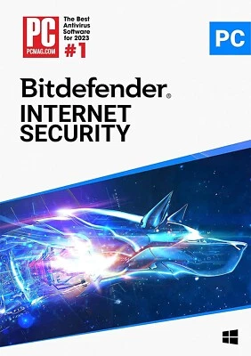 Bitdefender Internet Security 2026, 1 PC, 1 Year for Windows (200MB daily VPN) - Image 1 of 4