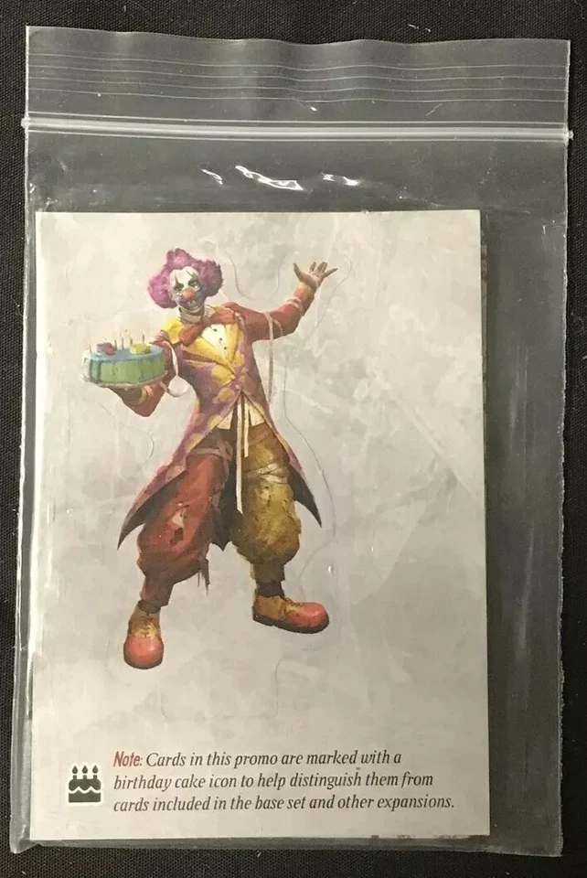 Dead of Winter Giggles 小丑宣传包角色 - 全新未穿孔! — 第 1/1 张图片