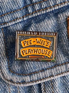 Pee Wee's Playhouse Enamel Pin - Excellent Condition - Picture 1 of 4