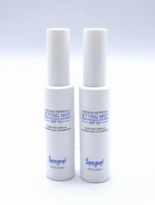 Lot/2 Supergoop Defense Refresh Setting Mist Broad Spectrum Spf 50 ~ .5 oz x 2 ~ - Picture 1 of 2