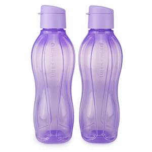 Tupperware EcoEasy 2x Flasche 750 ml Trinkflasche Flieder Clipverschluss - Bild 1 von 1
