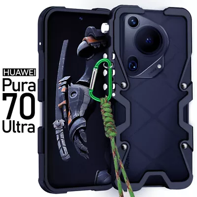 Luxury Metal Aluminum bumper Shockproof case For Huawei Pura 70 Ultra / 70 Pro+ - Image 1 of 4