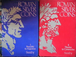 2 cataloghi Roman silver coins monete romane - Picture 1 of 1
