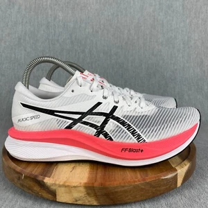 Asics Magic Speed 3 Damenschuhe Größe 8,5 weiß Turnschuhe Laufen Sport Fitnessstudio - Bild 1 von 11